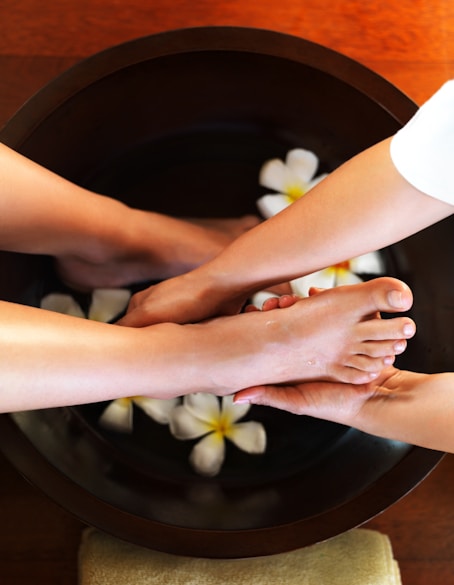 Signature medi-pedi spa treatment